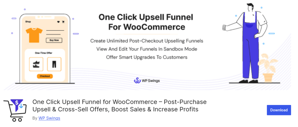 One-Click Upsell Funnel By WPSwings