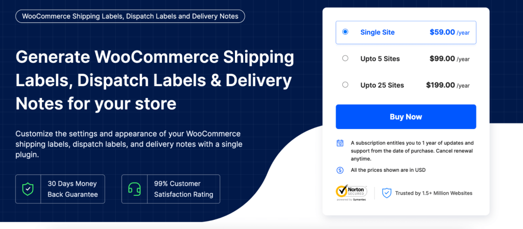 WooCommerce Shipping Labels, Dispatch Labels, & Delivery Notes 