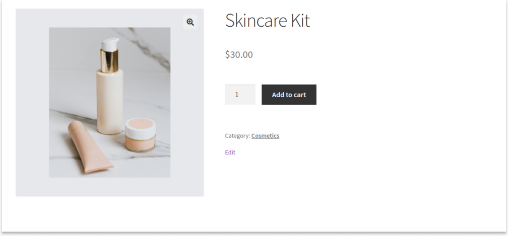 Preview of Bundled Products in WooCommerce store