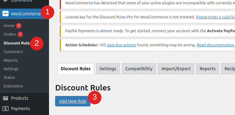 Create a new rule in Discount Rules