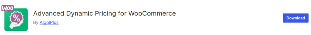 Advanced Dynamic Pricing for WooCommerce