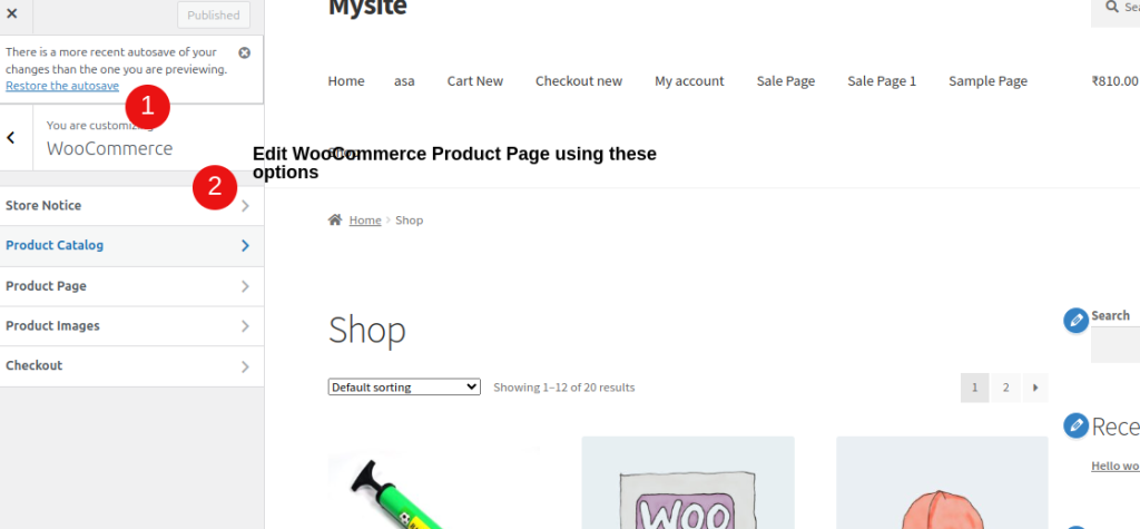 Customize WooCommerce product page