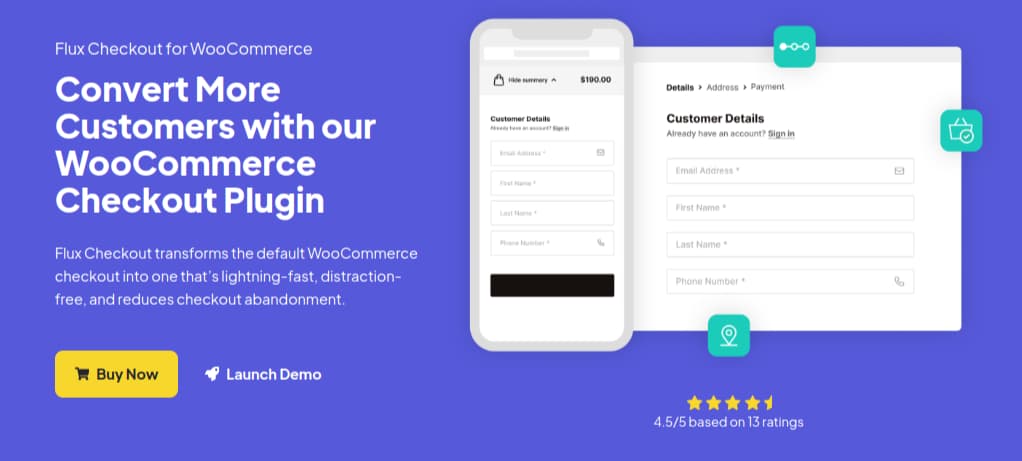 Flux Checkout for WooCommerce discount plugin