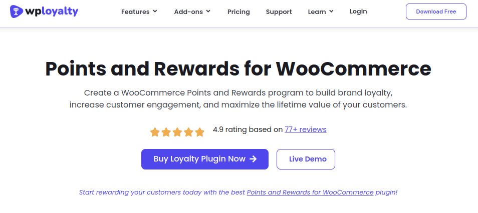 WPLoyalty WooCommerce Offers Plugins