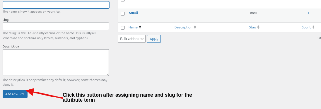 Add attribute terms to an WooCommerce product attribute