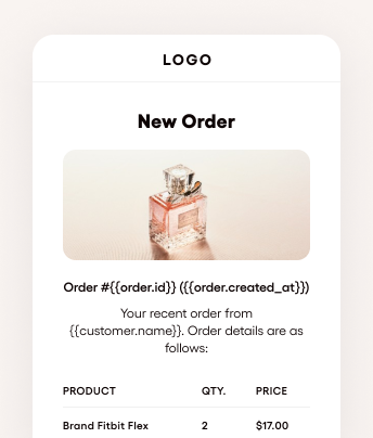 New-Order-Email