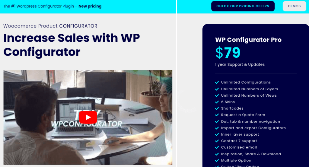 WP Configurator - WooCommerce product configurator plugin