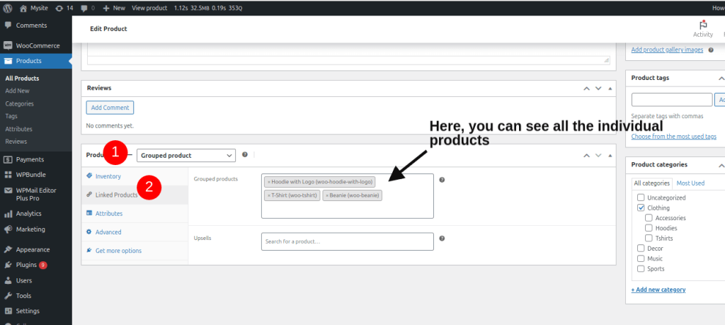 WooCommerce add to cart link for grouped products