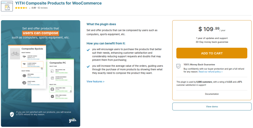 YITH Composite products for WooCommerce